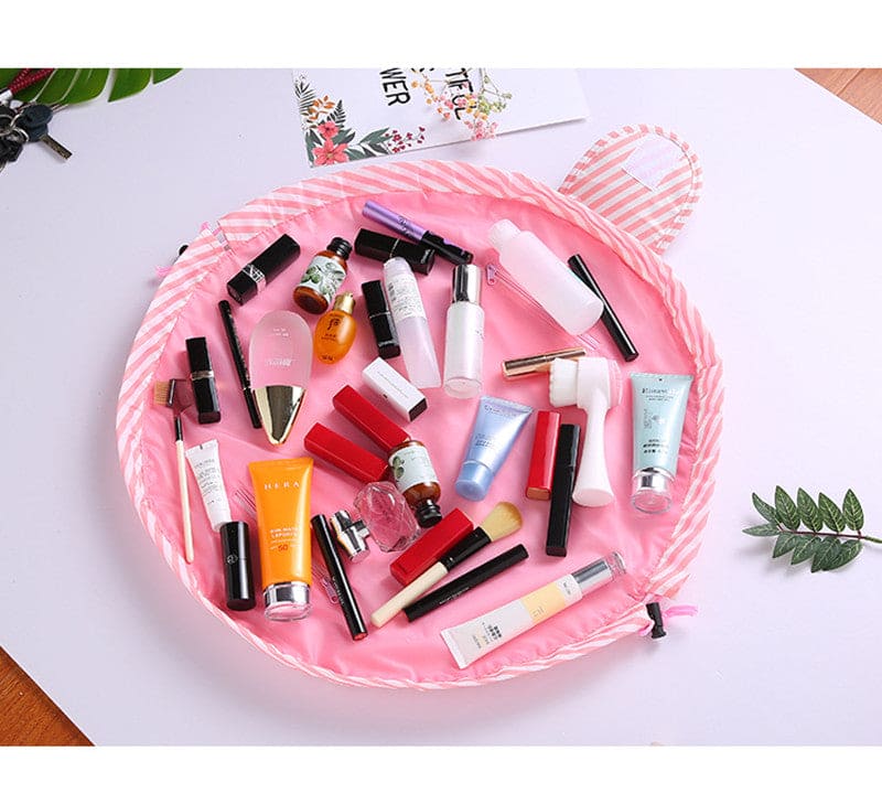 Drawstring Cosmetic & Makeup Bag